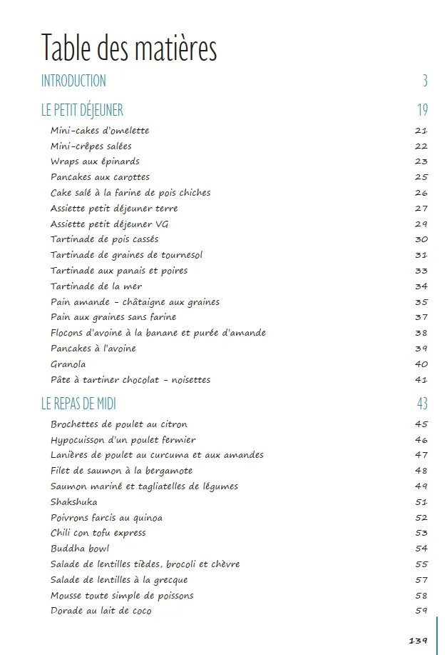 UDNF_Livre Recettes_Table des matières 1.webp